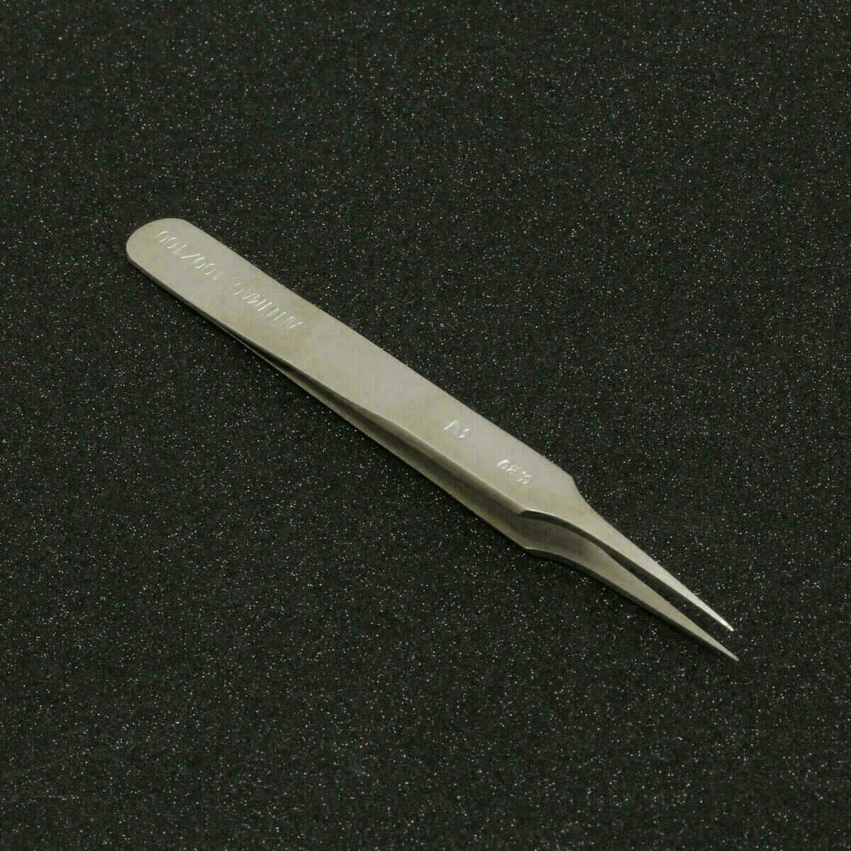 Uhrmacher Pinzette Edelstahl Antimagnetisch Steel Tweezer RUBIS SWISS MADE Form2 – Bild 2