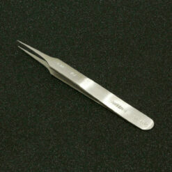 Uhrmacher Pinzette Edelstahl Antimagnetisch Steel Tweezer RUBIS SWISS MADE Form2 – Bild 4