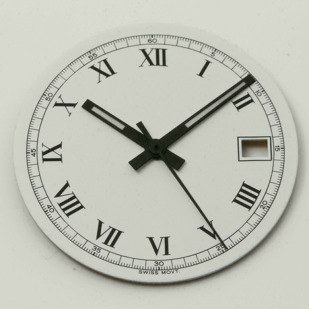 Cadran ETA 2892-2 blanc + aiguilles, aussi pour 2892A2, Ø 29.30 mm – image 2