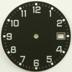Quadrante per movimenti ETA 2824-2 2804-2 2801-2 Ø28.75 nero NOS – immagine 2