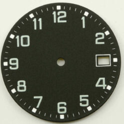 Quadrante per movimenti ETA 2824-2 2804-2 2801-2 Ø28.75 nero NOS – immagine 3