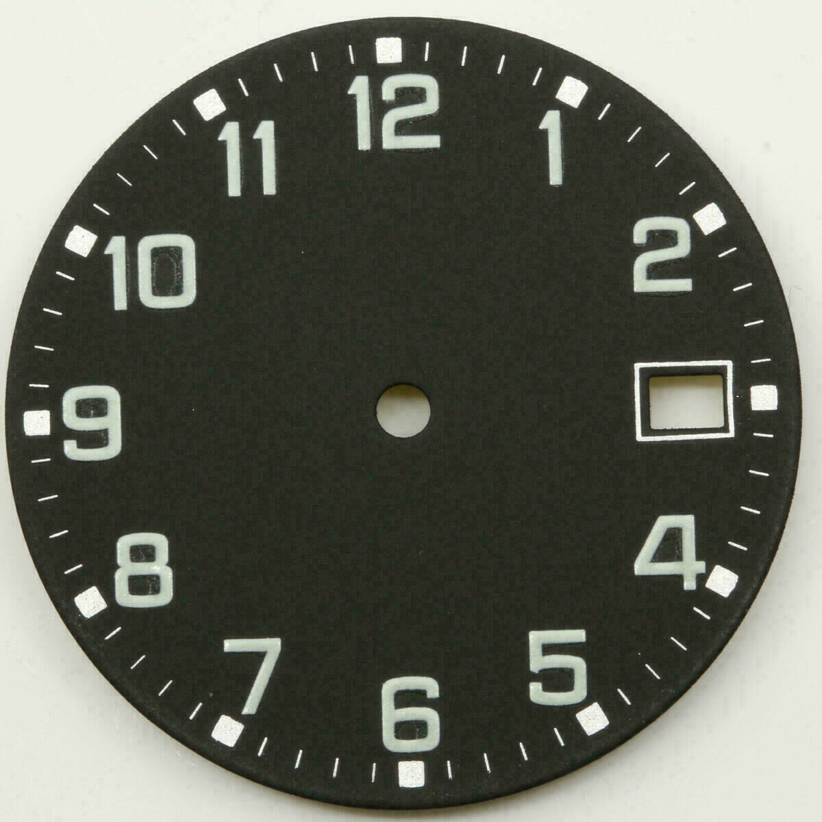 Quadrante per movimenti ETA 2824-2 2804-2 2801-2 Ø28.75 nero NOS – immagine 3