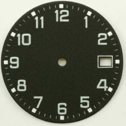 Quadrante per movimenti ETA 2824-2 2804-2 2801-2 Ø28.75 nero NOS – immagine 4