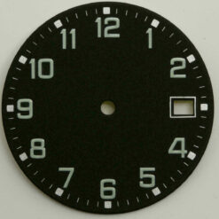 Quadrante per movimenti ETA 2824-2 2804-2 2801-2 Ø28.75 nero NOS – immagine 5