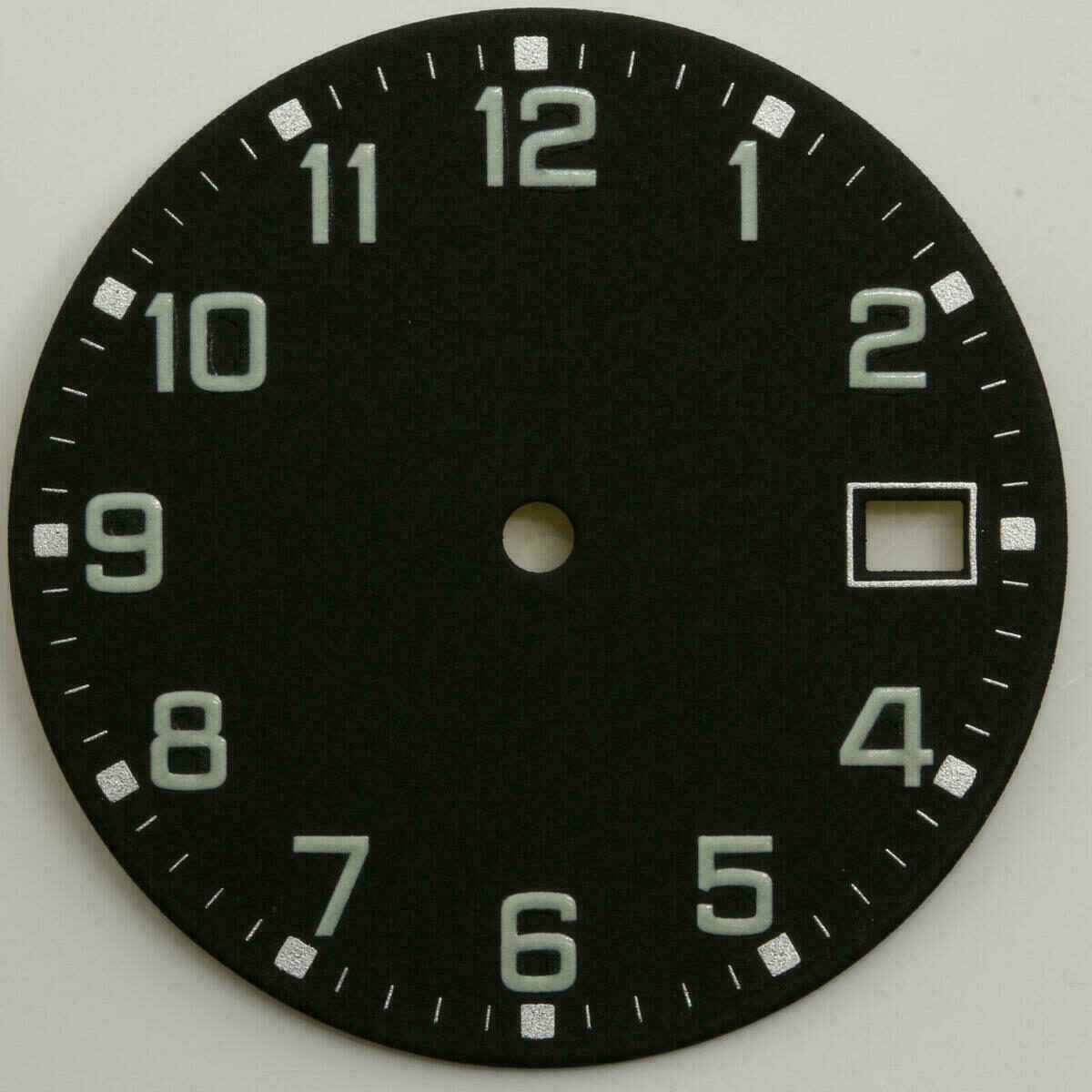 Quadrante per movimenti ETA 2824-2 2804-2 2801-2 Ø28.75 nero NOS – immagine 5