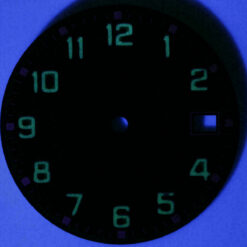 Quadrante per movimenti ETA 2824-2 2804-2 2801-2 Ø28.75 nero NOS – immagine 8
