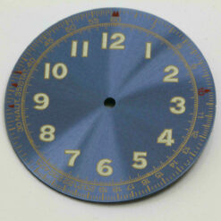 Quadrante per movimenti al quarzo 31,20mm - SWISS - blu oro – immagine 3