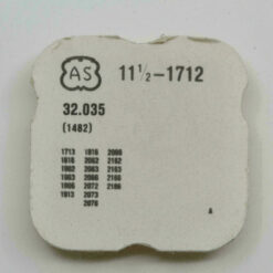 AS 1712 PART 1481 PART 1482 Antriebsorgan AS 1713, AS 1816 AS 1902 1903 ... 2186