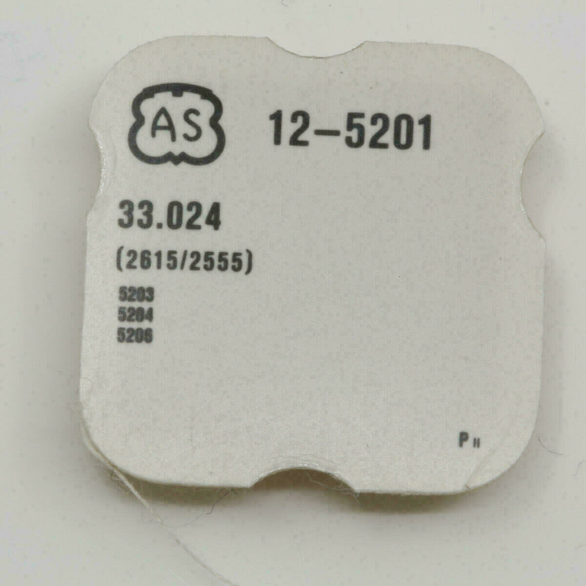 Calendar Driving Wheel for AS 5201, 5203, 5206 – Part 2555 / 2615