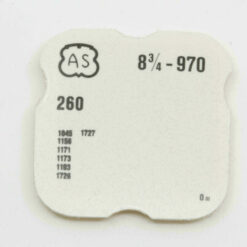 AS 970 Part 260 Wechselrad, Minute Wheel, AS 1045, 1156 1726 1727 1171 1173 1193