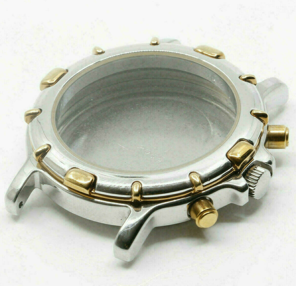 Chronographen-UhrengehĂ€use fĂŒr ETA 251.262 Edelstahl 3 ATM LORENZ 38mm NOS