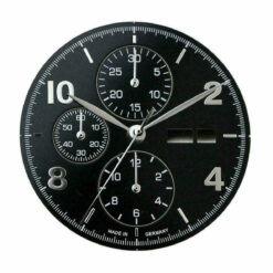 Cadran ETA Valjoux 7750 et jeu d’aiguilles pour chronographe – 3 couleurs – 34.8 mm