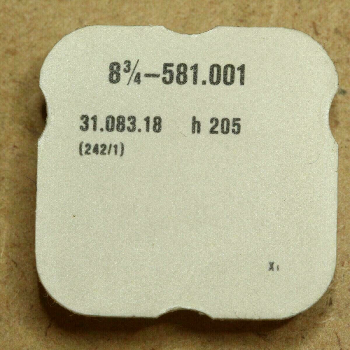 ESA/ ETA 581.001 Part 242/1 cañón de minutos con rueda de arrastre
