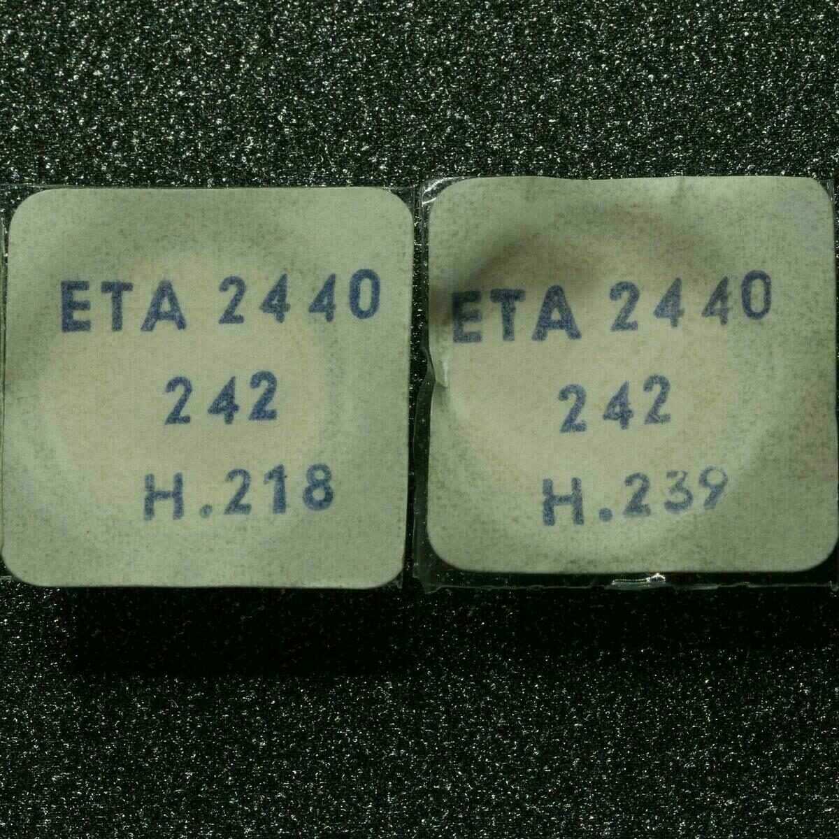 ETA 2440 Part 242, Minutenrohr 6 Mitnehmerad Canon Pinion 6 D. W. H218 H239 2442
