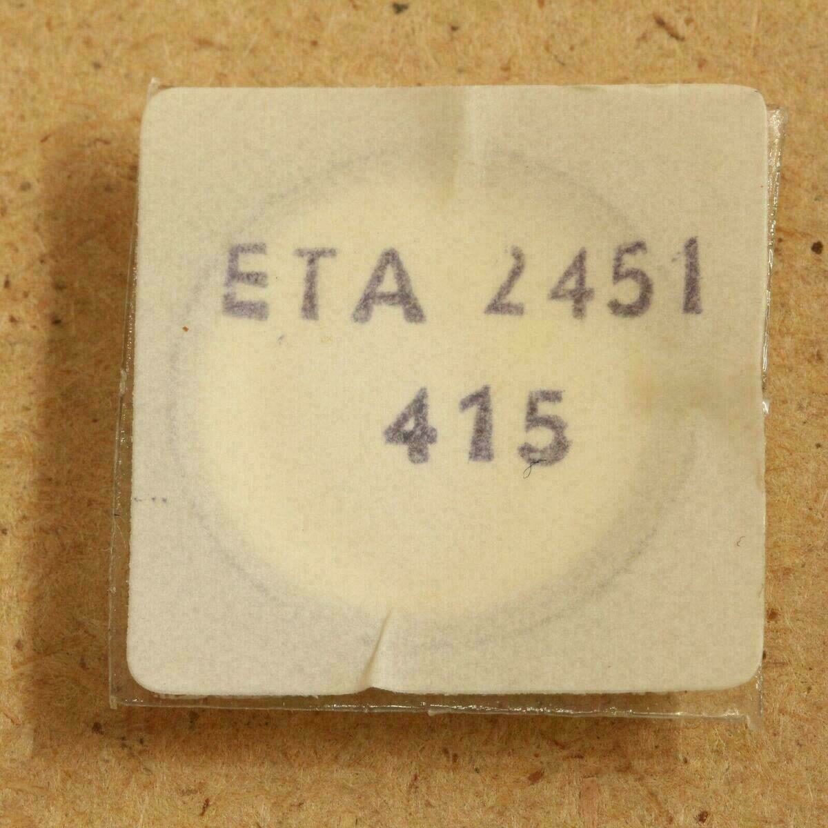 Ratchet Wheel Part 415 for ETA 2450, 2452, 2453, 2454, 2472, 2474