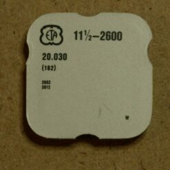 ETA 2600, PART 182, Federhaus m Deckel, Barrel and cover without arbor ETA 2602
