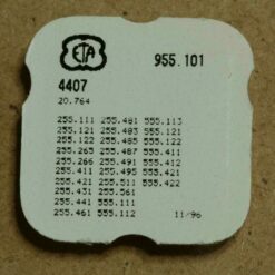 ETA 955.101 PART 4407 contatto di massa Ref. 20.764 ETA 255.561 ETA 555.422 - NOS -