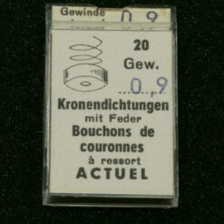 Kronendichtungen mit Feder / Bouchons de couronnes #25
