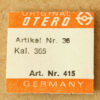 Rochet OTERO 365 – pièce 415 NOS pour mouvements