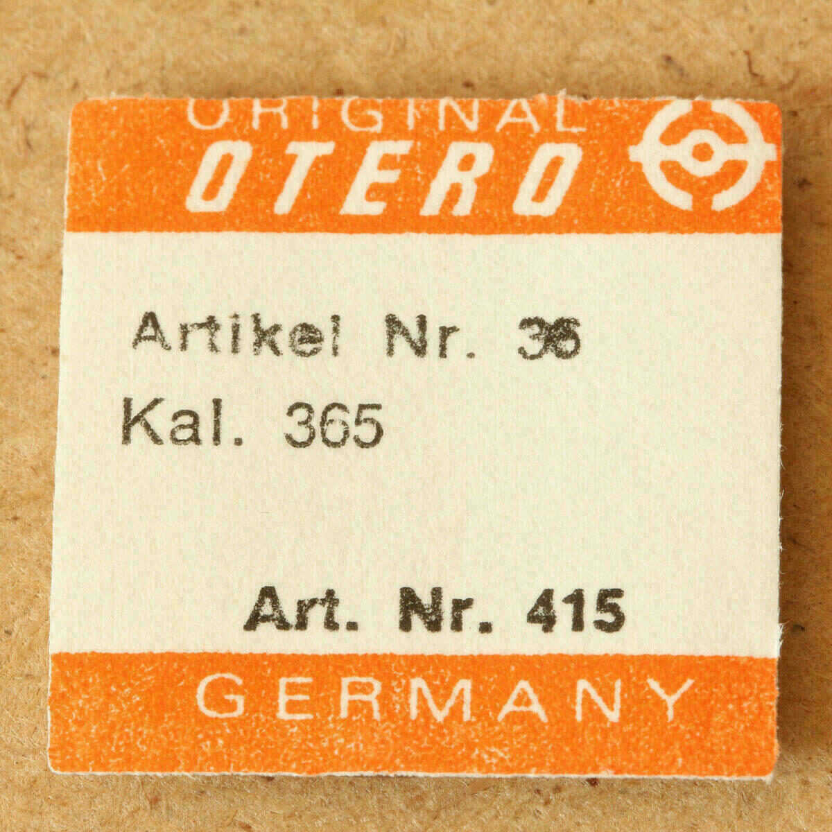 OTERO 365 PART 415 Sperrad, Ratchet Whell, OTTO / EPPLE - NOS -