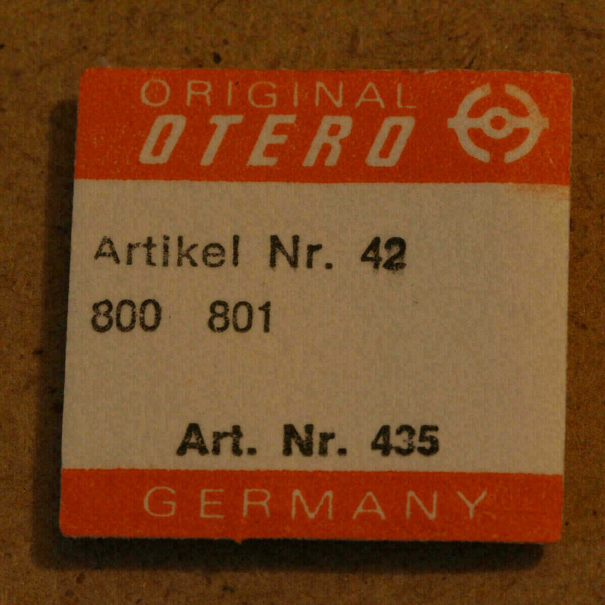 OTERO 800 PART 435 Yoke (clutch lever), Wippe, Bascule OTERO 801 OTTO EPPLE