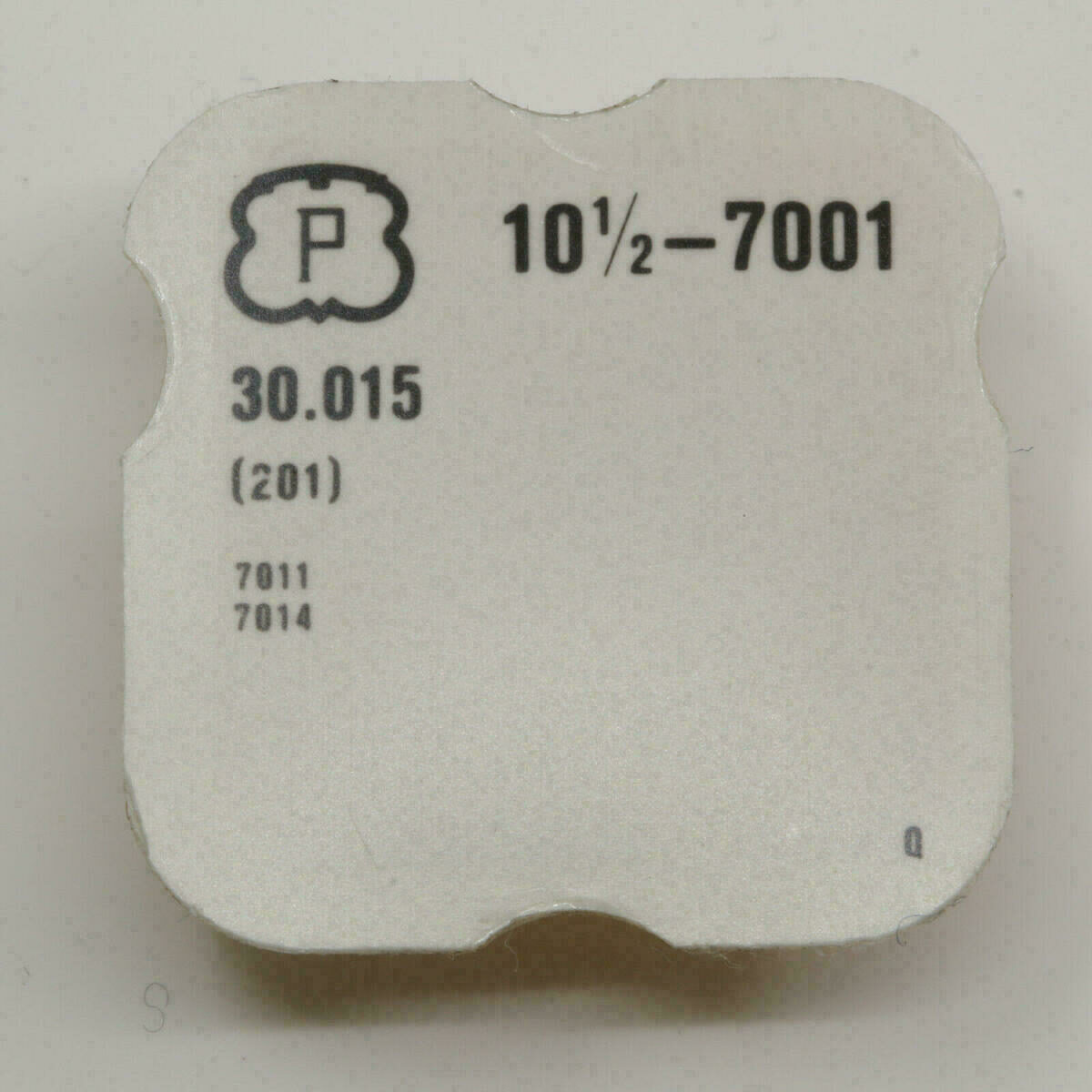 Center Wheel and Pinion without Cannon Pinion for PESEUX 7001, 7011, 7014 – Part 201 – NOS