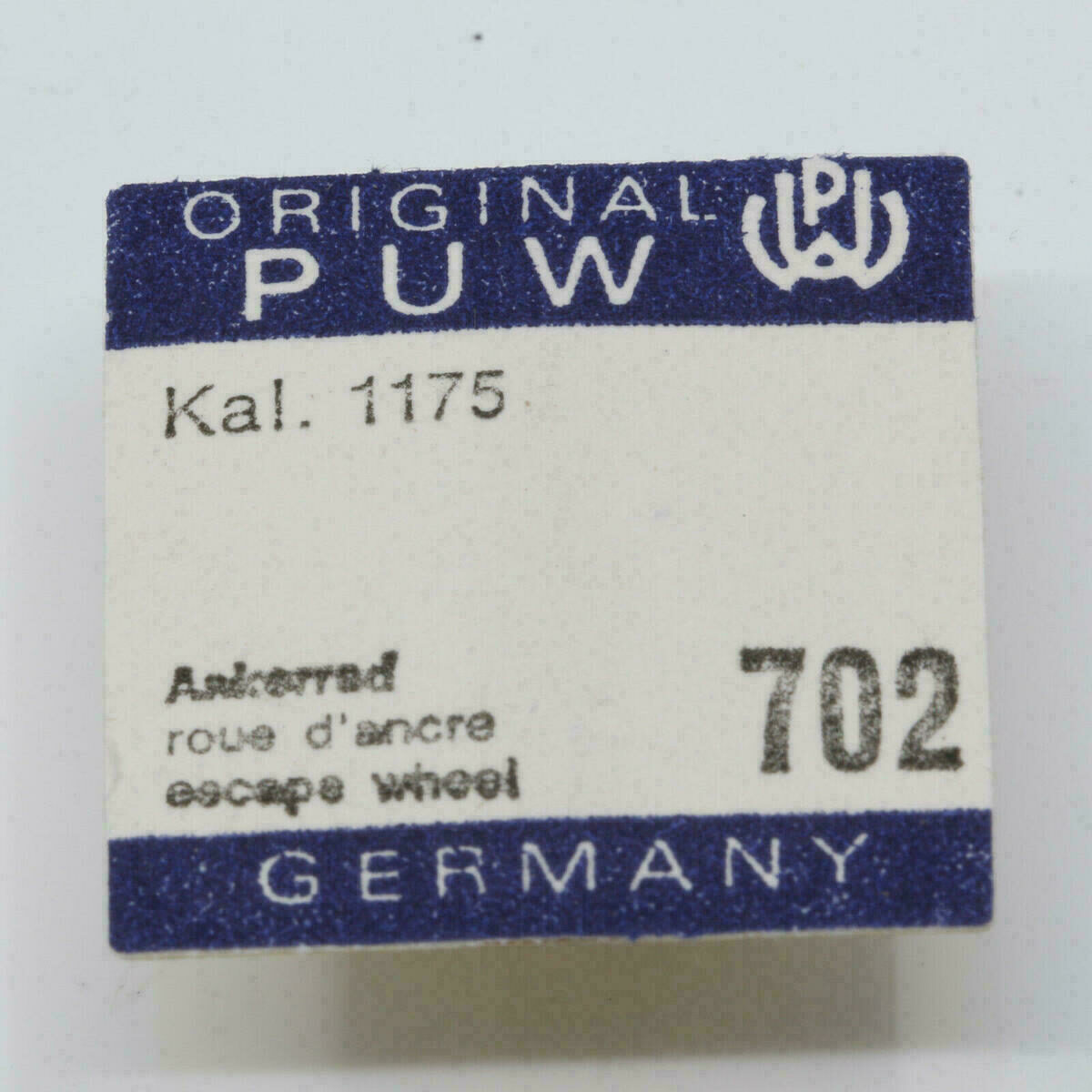 Roue d’échappement PUW 1175 – Part 702 – NOS