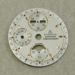 Zifferblatt für ETA Valjoux 7751 Automatik-Chronograph Mondphase, Ø 30,8 mm, Dugena