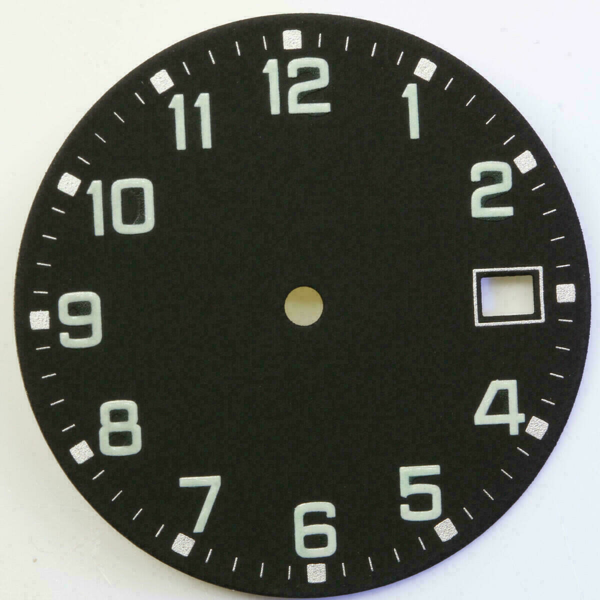Quadrante per movimenti ETA 2824-2 2804-2 2801-2 Ø28.75 nero NOS