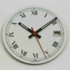 Zifferblatt-Set ETA 2892-2 weiß mit Zeigern, Ø 29,30 mm