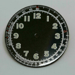 Zifferblatt - Dial for Quartz Movements 31,20mm Cadran Esfera Schwarz