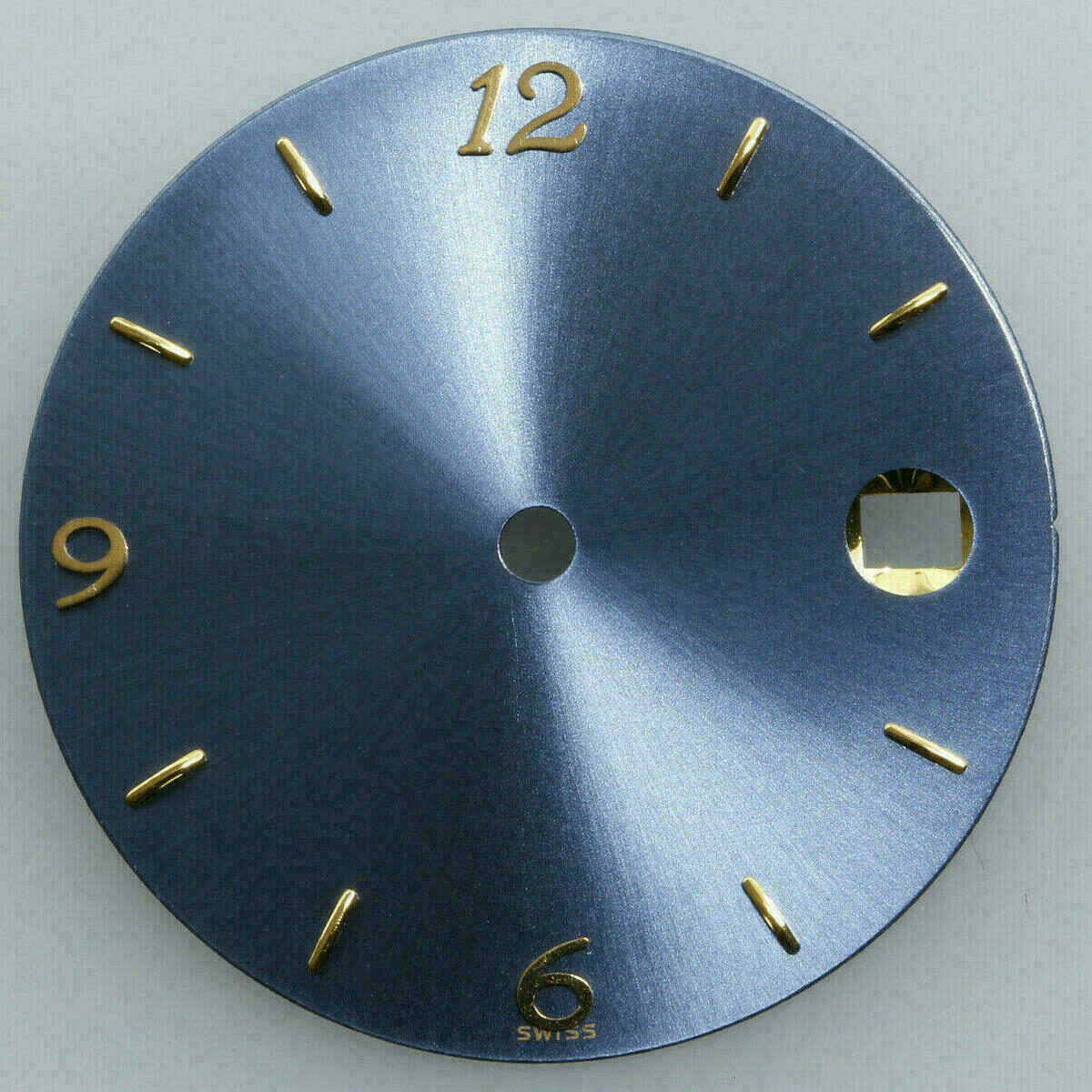 Dial for ETA 2824-2, Ø 28.55 mm, Date Window at 3H