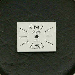 Zifferblatt Glashütte 17 Rubis - Ziffernblatt - DIAL - ESFERA CADRAN Weiß