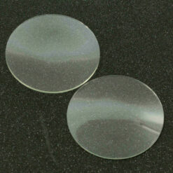 21x Watch Crystals, Slightly Domed Mineral Glass, 1 mm Thick, Ø 50 mm – image 2
