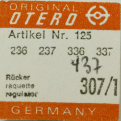 OTERO 237 PART 307/1 Rücker, Raquette Regulator OTERO 362 337 437 OTERO 904 336 – Bild 3