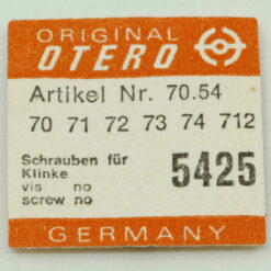 OTERO 70 Part 5425 Schrauben für Klinke, click screws OTERO 71 72 74 73 712 904 – Bild 2