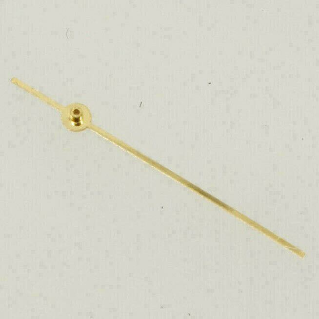 Lancetta dei secondi ETA 2824-2 2836-2 2834-2 2804-2 Ø0,25 11mm #2511GD – immagine 2