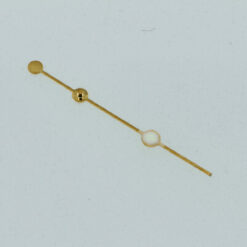 Segundero ETA 2824-2 C1 X1 Super luminova Ø0,25 DORADO 12,5mm – imagen 3