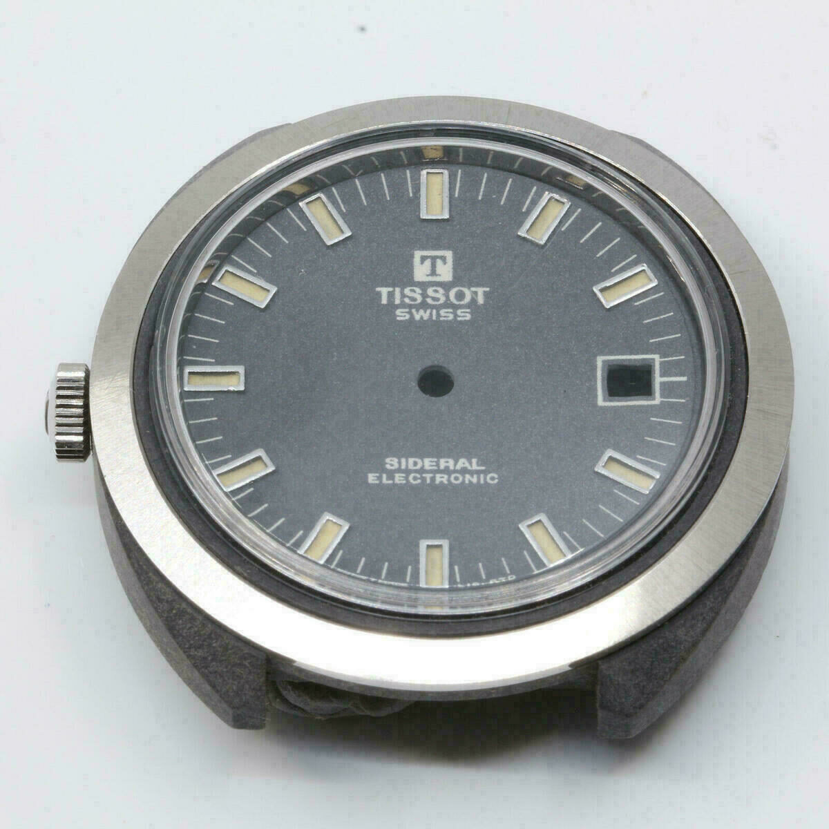 Tissot Watch Case and Dial " Sideral " Vintage Fiberglass Case 39mm NOS – Bild 2