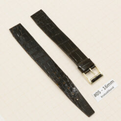 Cinturino per orologio in vero coccodrillo 14 16mm, cinturino vintage in alligatore – immagine 11
