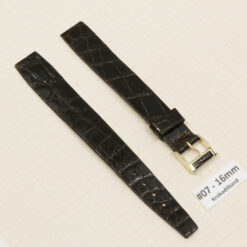 Cinturino per orologio in vero coccodrillo 14 16mm, cinturino vintage in alligatore – immagine 15