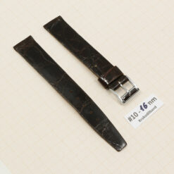 Cinturino per orologio in vero coccodrillo 14 16mm, cinturino vintage in alligatore – immagine 21