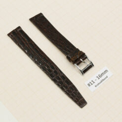 Cinturino per orologio in vero coccodrillo 14 16mm, cinturino vintage in alligatore – immagine 23