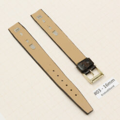 Cinturino per orologio in vero coccodrillo 14 16mm, cinturino vintage in alligatore – immagine 8