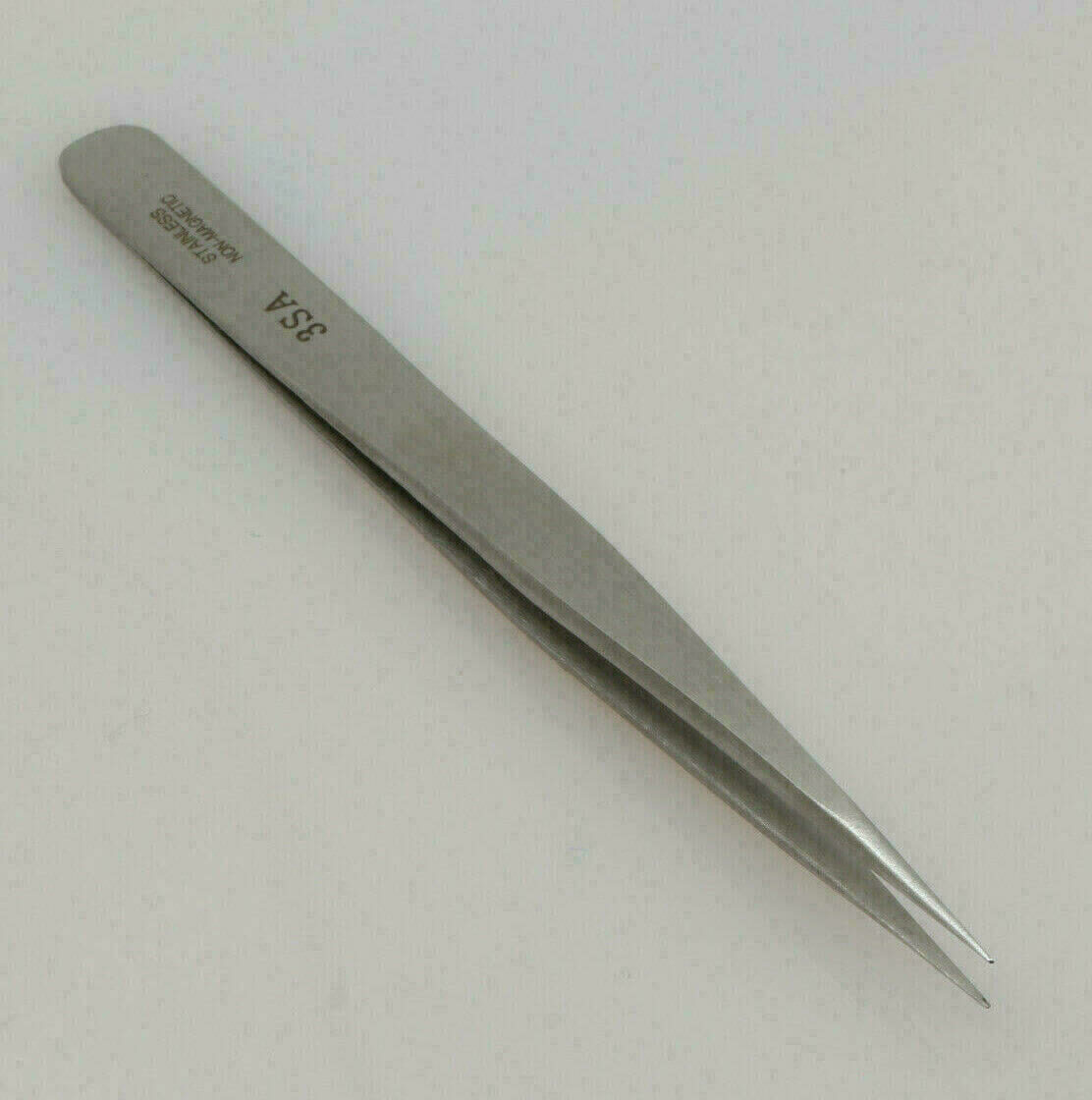 Watchmaker Tweezers, Antimagnetic Stainless Steel, Form 3SA – image 2