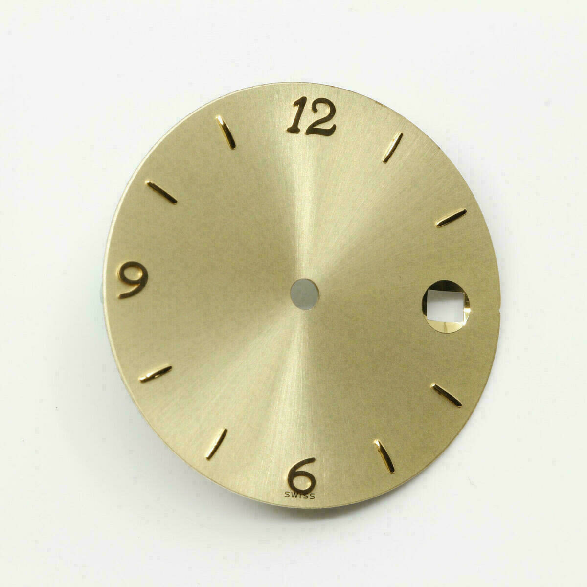 Zifferblatt Eta 2824-2 Ø 28.55mm Cadran Dial ETA 2824-2 3H Ziffernblatt Gold – Bild 3