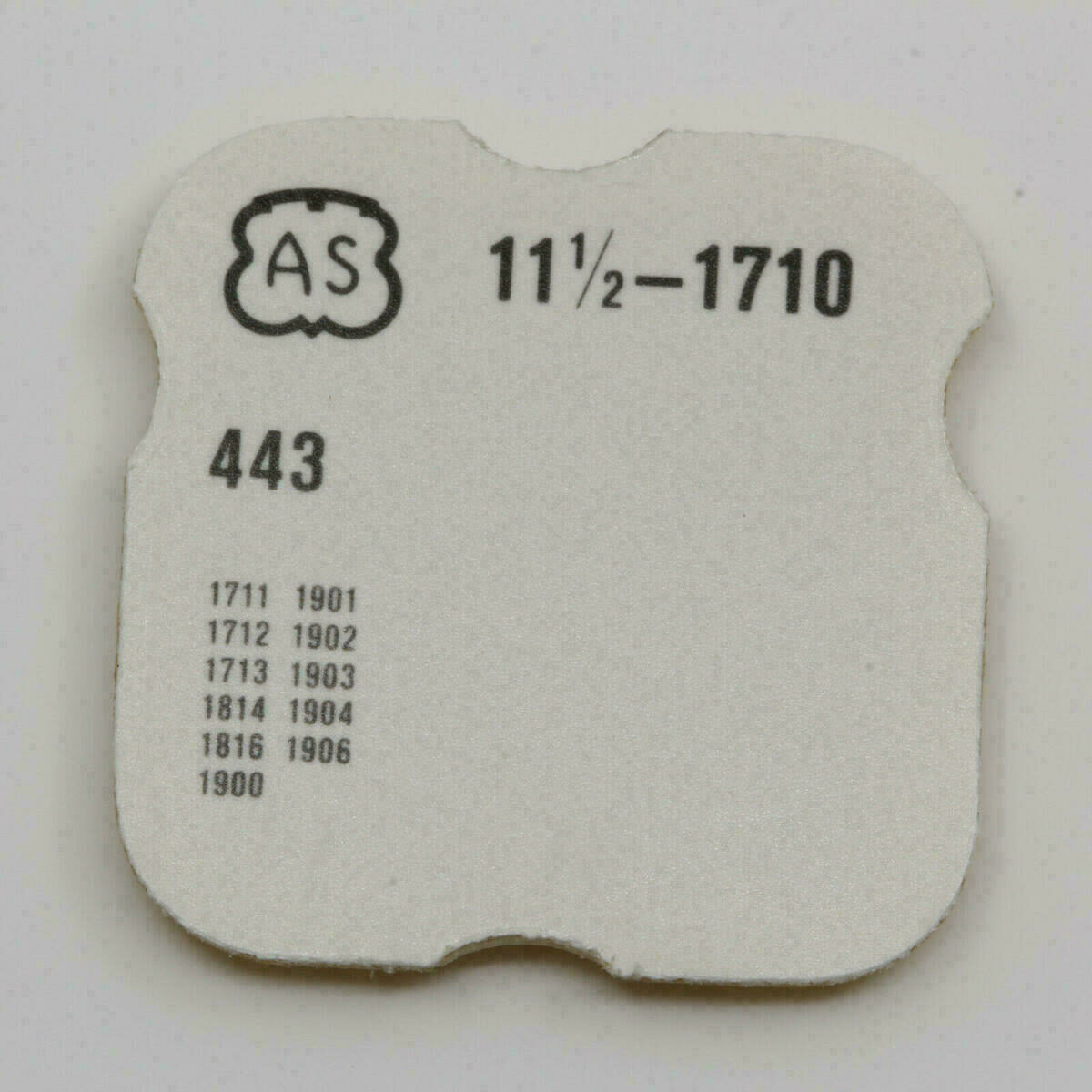 AS 1710 PART 443, Setting Lever, Winkelhebel, AS 1711 1712 1713 1814 1816 1906