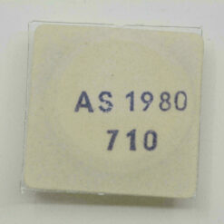 AS 1980, PART 710, Anker mit Welle, jewelled pallet fork Ancre montèe INT.D 72
