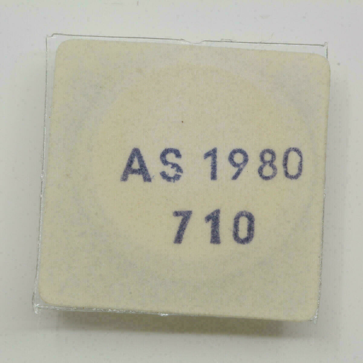 AS 1980, PART 710, Anker mit Welle, jewelled pallet fork Ancre montèe INT.D 72