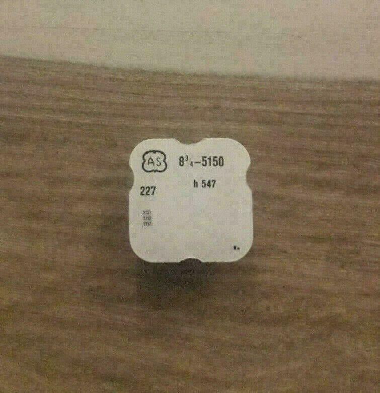 AS 5150 Part 227, ruota dei secondi al centro h 547 NOS